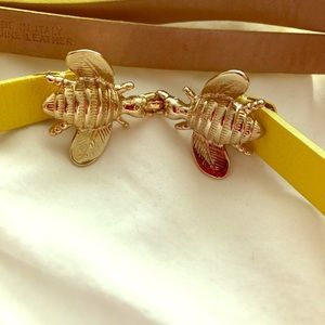 Kate Spade adjustable bee belt
